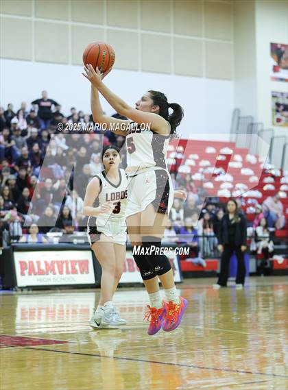 Thumbnail 2 in Vela @ Palmview (UIL Girls Basketball 5A D1 Area Playoff) photogallery.