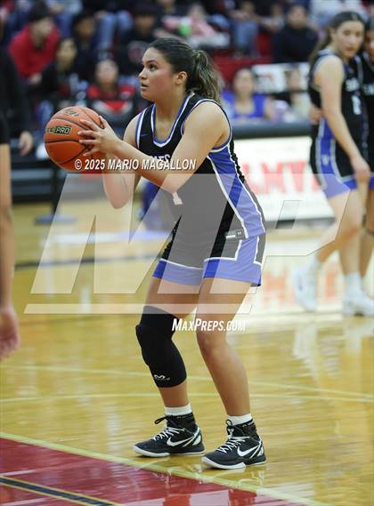 Thumbnail 2 in Vela @ Palmview (UIL Girls Basketball 5A D1 Area Playoff) photogallery.