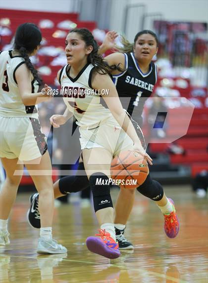 Thumbnail 1 in Vela @ Palmview (UIL Girls Basketball 5A D1 Area Playoff) photogallery.