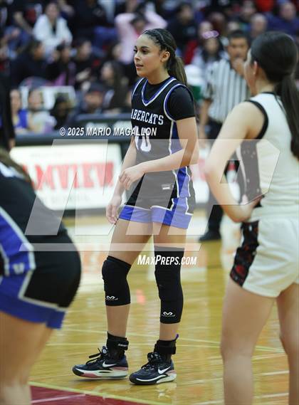 Thumbnail 2 in Vela @ Palmview (UIL Girls Basketball 5A D1 Area Playoff) photogallery.