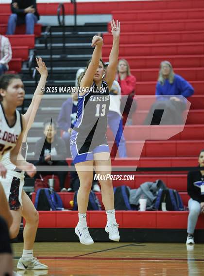 Thumbnail 3 in Vela @ Palmview (UIL Girls Basketball 5A D1 Area Playoff) photogallery.