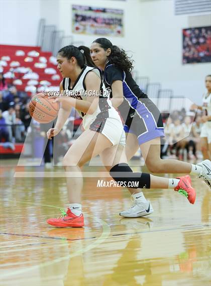 Thumbnail 2 in Vela @ Palmview (UIL Girls Basketball 5A D1 Area Playoff) photogallery.