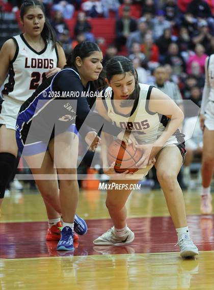 Thumbnail 3 in Vela @ Palmview (UIL Girls Basketball 5A D1 Area Playoff) photogallery.