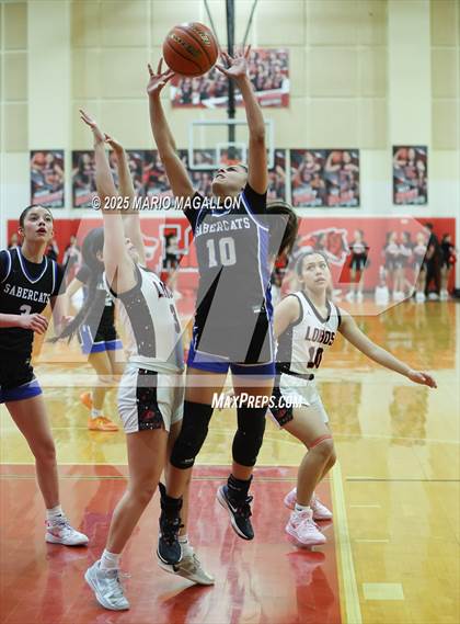 Thumbnail 1 in Vela @ Palmview (UIL Girls Basketball 5A D1 Area Playoff) photogallery.