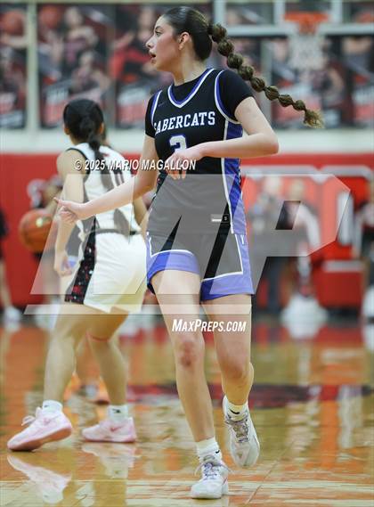 Thumbnail 1 in Vela @ Palmview (UIL Girls Basketball 5A D1 Area Playoff) photogallery.