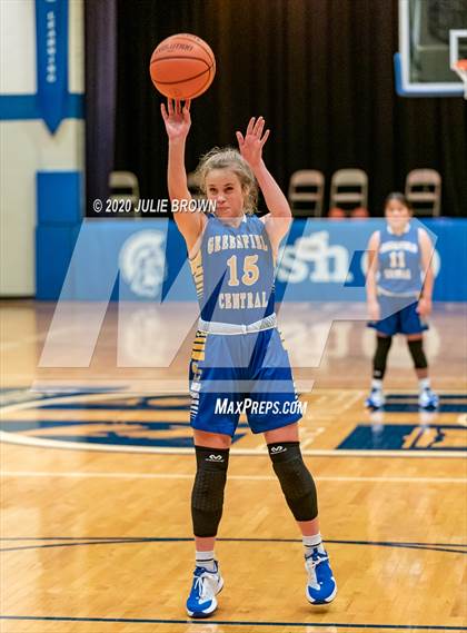 Thumbnail 1 in Greenfield-Central @ Indianapolis Bishop Chatard photogallery.