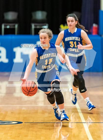 Thumbnail 2 in Greenfield-Central @ Indianapolis Bishop Chatard photogallery.