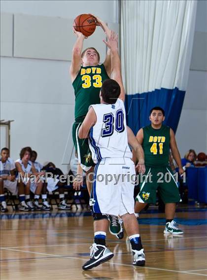 Thumbnail 3 in Boyd vs Dallas Christian (Trinity Valley Shootout) photogallery.