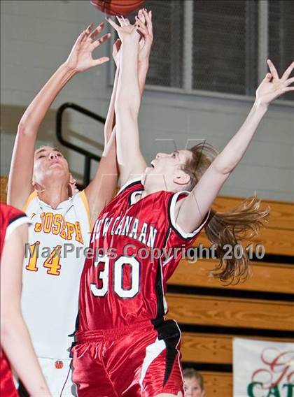 Thumbnail 2 in St. Joseph vs New Canaan (FCIAC Semifinals) photogallery.