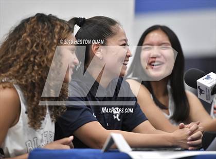 Thumbnail 2 in Sierra Canyon Basketball Media Day - Girls  photogallery.