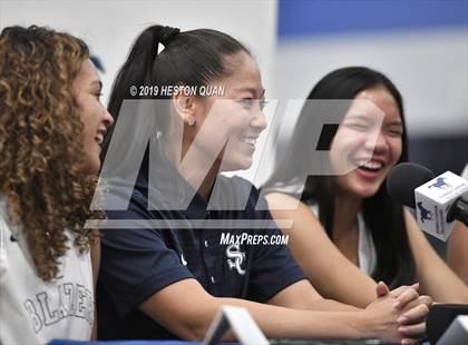 Thumbnail 3 in Sierra Canyon Basketball Media Day - Girls  photogallery.