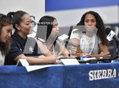 Thumbnail 1 in Sierra Canyon Basketball Media Day - Girls  photogallery.