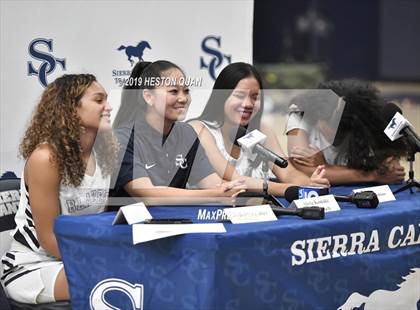 Thumbnail 3 in Sierra Canyon Basketball Media Day - Girls  photogallery.