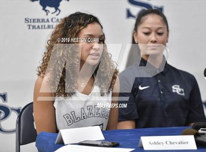 Thumbnail 1 in Sierra Canyon Basketball Media Day - Girls  photogallery.