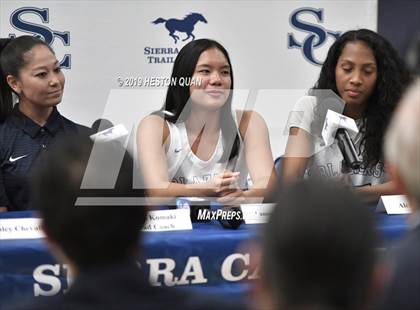 Thumbnail 2 in Sierra Canyon Basketball Media Day - Girls  photogallery.