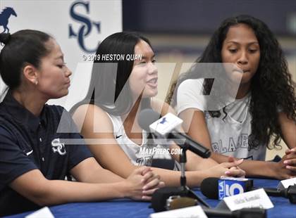 Thumbnail 2 in Sierra Canyon Basketball Media Day - Girls  photogallery.