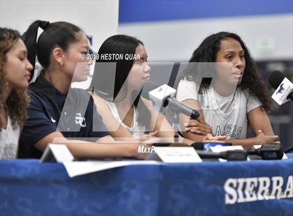 Thumbnail 1 in Sierra Canyon Basketball Media Day - Girls  photogallery.