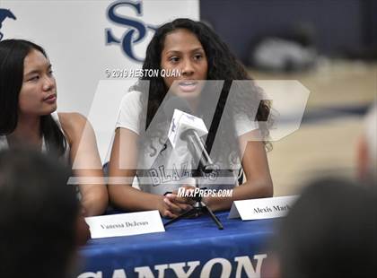 Thumbnail 3 in Sierra Canyon Basketball Media Day - Girls  photogallery.