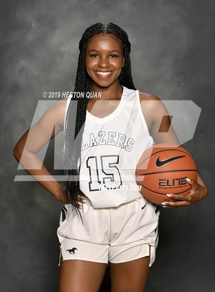 Thumbnail 1 in Sierra Canyon Basketball Media Day - Girls  photogallery.