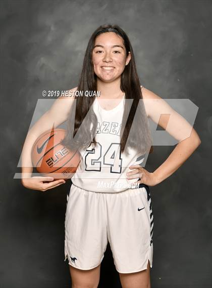Thumbnail 1 in Sierra Canyon Basketball Media Day - Girls  photogallery.