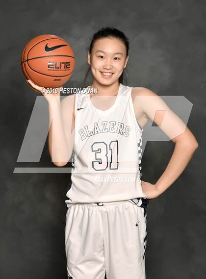 Thumbnail 2 in Sierra Canyon Basketball Media Day - Girls  photogallery.