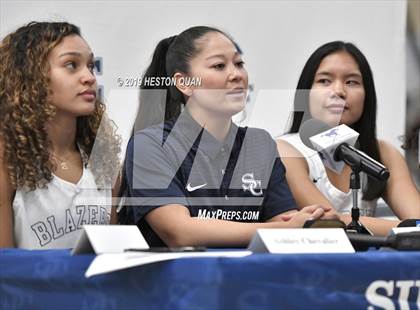Thumbnail 2 in Sierra Canyon Basketball Media Day - Girls  photogallery.