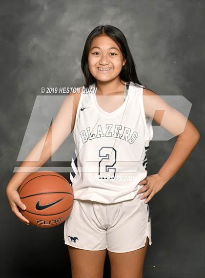 Thumbnail 1 in Sierra Canyon Basketball Media Day - Girls  photogallery.