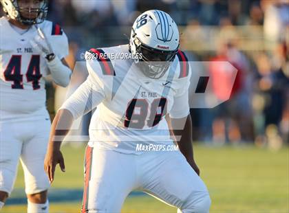 Thumbnail 3 in St. Paul vs Bishop Amat photogallery.