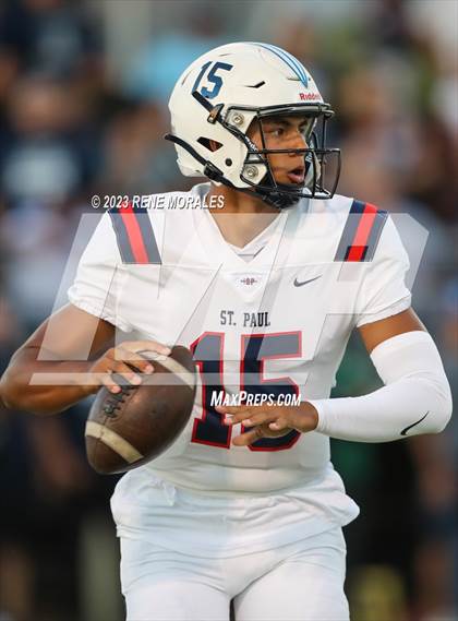 Thumbnail 3 in St. Paul vs Bishop Amat photogallery.