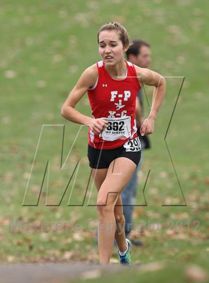 Thumbnail 1 in NYSPHSAA Cross Country Championships (Girls Class D) photogallery.