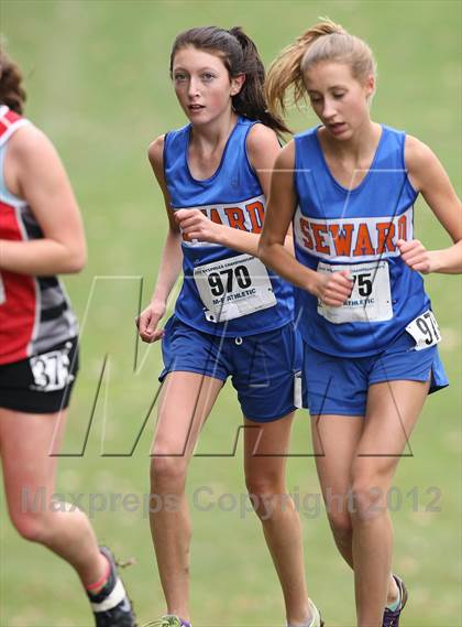 Thumbnail 1 in NYSPHSAA Cross Country Championships (Girls Class D) photogallery.