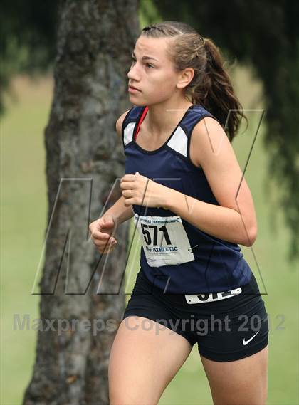 Thumbnail 2 in NYSPHSAA Cross Country Championships (Girls Class D) photogallery.