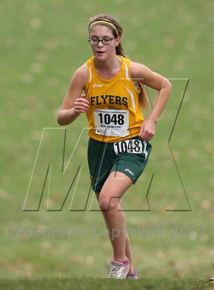 Thumbnail 2 in NYSPHSAA Cross Country Championships (Girls Class D) photogallery.