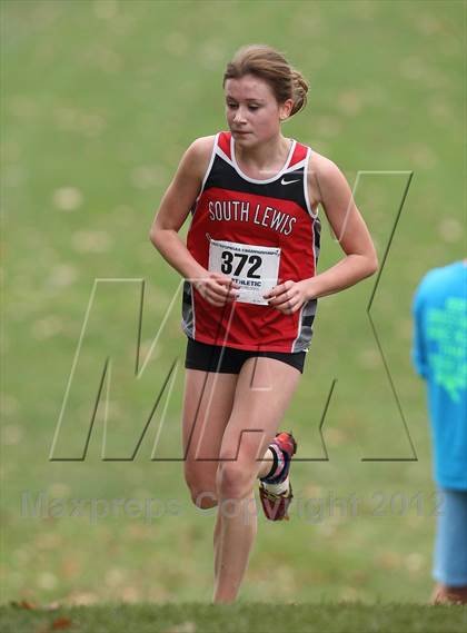 Thumbnail 1 in NYSPHSAA Cross Country Championships (Girls Class D) photogallery.