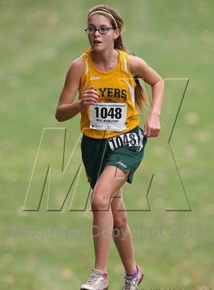 Thumbnail 1 in NYSPHSAA Cross Country Championships (Girls Class D) photogallery.