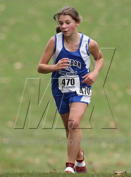 Thumbnail 2 in NYSPHSAA Cross Country Championships (Girls Class D) photogallery.