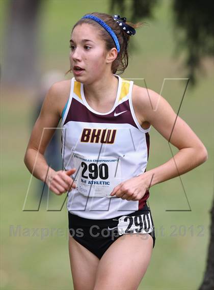 Thumbnail 2 in NYSPHSAA Cross Country Championships (Girls Class D) photogallery.