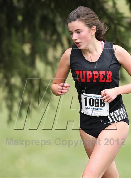 Thumbnail 1 in NYSPHSAA Cross Country Championships (Girls Class D) photogallery.