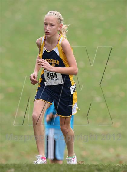 Thumbnail 2 in NYSPHSAA Cross Country Championships (Girls Class D) photogallery.
