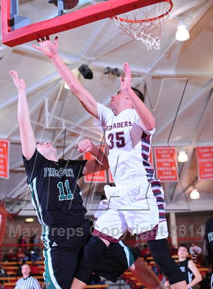 Thumbnail 1 in Buhler vs Lawrence Free State (McPherson Invitational) photogallery.