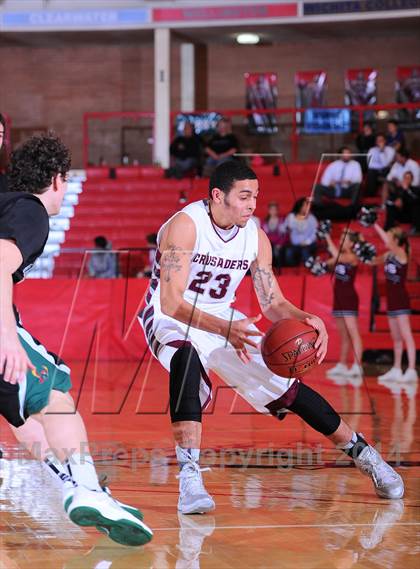 Thumbnail 3 in Buhler vs Lawrence Free State (McPherson Invitational) photogallery.