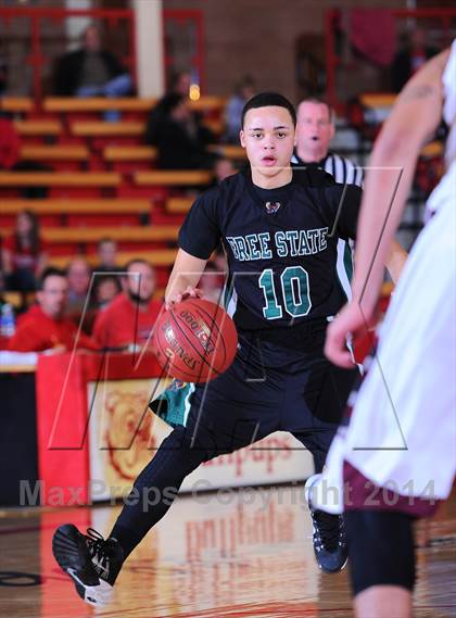Thumbnail 2 in Buhler vs Lawrence Free State (McPherson Invitational) photogallery.