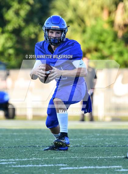 Thumbnail 3 in Mount Dora Christian Academy vs. Master's Academy (Spring Scrimmage) photogallery.