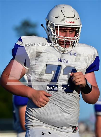 Thumbnail 3 in Mount Dora Christian Academy vs. Master's Academy (Spring Scrimmage) photogallery.