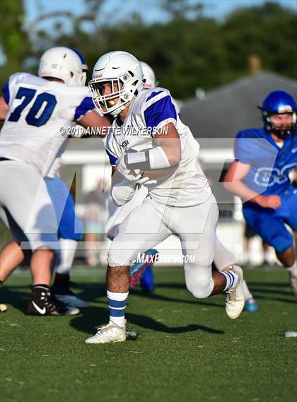 Thumbnail 2 in Mount Dora Christian Academy vs. Master's Academy (Spring Scrimmage) photogallery.