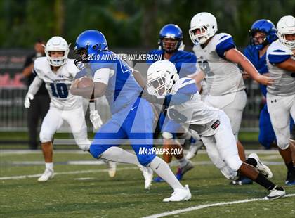 Thumbnail 2 in Mount Dora Christian Academy vs. Master's Academy (Spring Scrimmage) photogallery.