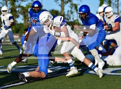 Thumbnail 3 in Mount Dora Christian Academy vs. Master's Academy (Spring Scrimmage) photogallery.