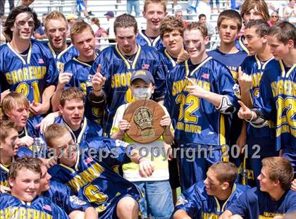 Thumbnail 2 in  Shoreham-Wading River vs Cold Spring Harbor (NYSPHSAA Class C Regional Final) photogallery.