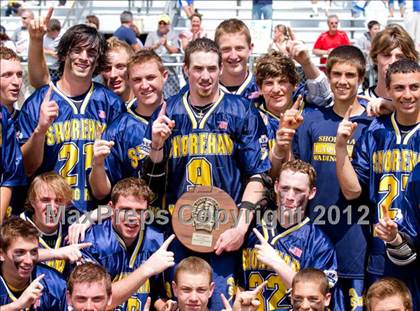 Thumbnail 1 in  Shoreham-Wading River vs Cold Spring Harbor (NYSPHSAA Class C Regional Final) photogallery.