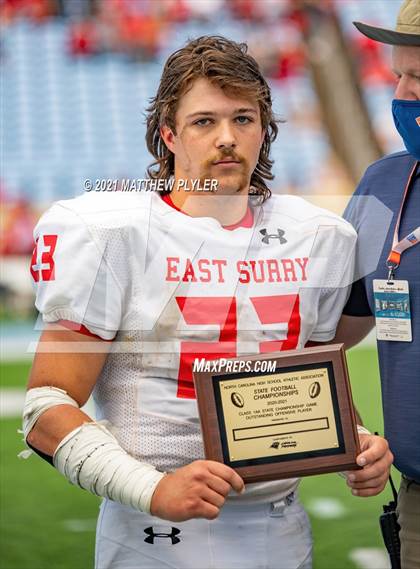 Thumbnail 3 in Tarboro vs. East Surry (2 of 2 - NCHSAA 1AA Final - Group Photos, Pre-game, Post-Game, and Awards) photogallery.